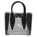 Christian Louboutin Hand Bag Vinyl 2way Clear Auth BA154A-2
