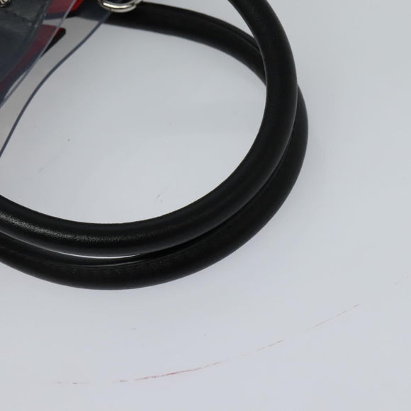 Christian Louboutin Hand Bag Vinyl 2way Clear Auth BA154A