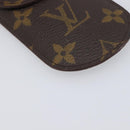 LOUIS VUITTON Monogram Etui Stylo Pen Case M62990 LV Auth BA15503-9