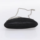 Stella MacCartney Falabella Hand Bag Suede 2way Black Silver Auth BA15506A-11