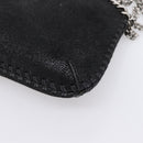 Stella MacCartney Falabella Hand Bag Suede 2way Black Silver Auth BA15506A-14