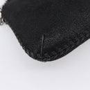 Stella MacCartney Falabella Hand Bag Suede 2way Black Silver Auth BA15506A-15
