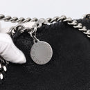 Stella MacCartney Falabella Hand Bag Suede 2way Black Silver Auth BA15506A-16