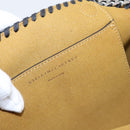 Stella MacCartney Falabella Hand Bag Suede 2way Black Silver Auth BA15506A-17