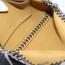 Stella MacCartney Falabella Hand Bag Suede 2way Black Silver Auth BA15506A-18