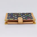 LOUIS VUITTON Monogram Multicolor Agenda PM Planner Black R20895 Auth BA15508V-3