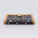 LOUIS VUITTON Monogram Multicolor Agenda PM Planner Black R20895 Auth BA15508V-4