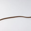 Christian Dior Honeycomb Canvas Shoulder Bag PVC Leather Beige Gold Auth BA1551-8