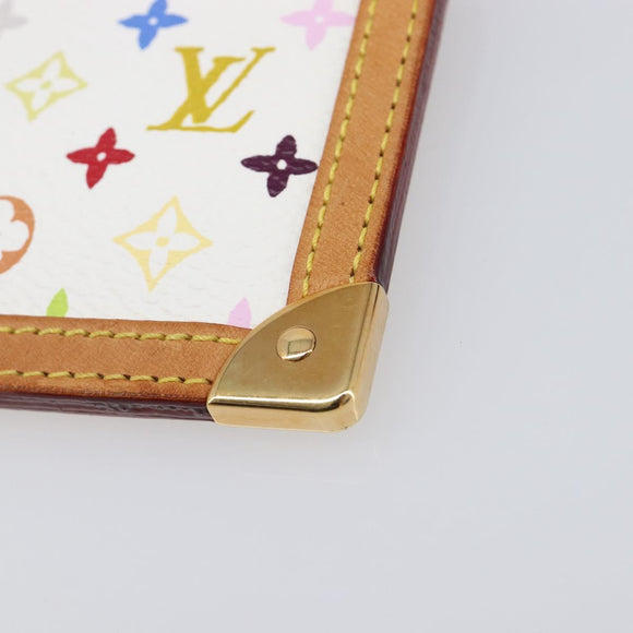 LOUIS VUITTON Monogram Multicolor Pochette Cles Coin Purse M92655 Auth BA15510V