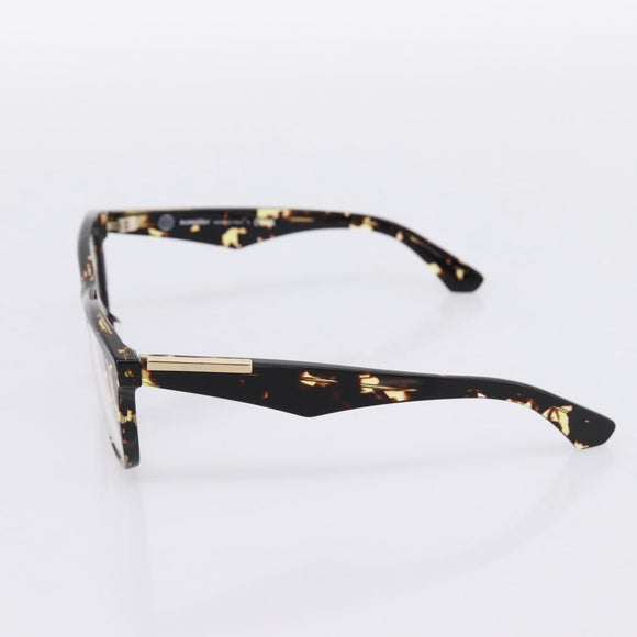 BURBERRY Sunglasses Plastic Brown Gold Tone Auth BA15511