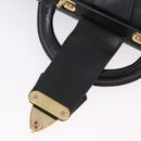 LOUIS VUITTON Epi Serviette Fermoir Business Bag Black M54352 LV Auth BA15512-21