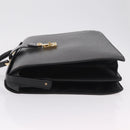 LOUIS VUITTON Epi Serviette Fermoir Business Bag Black M54352 LV Auth BA15512-5