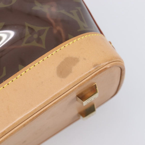 LOUIS VUITTON Monogram Vinyl Cabas Amble PM Hand Bag M92502 LV Auth BA15513V