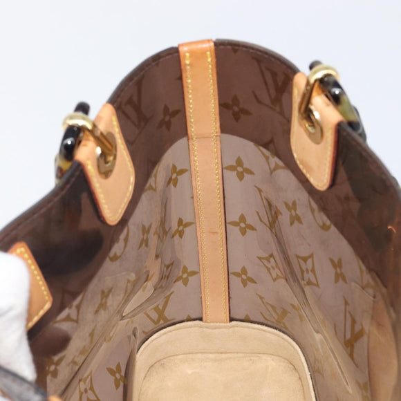 LOUIS VUITTON Monogram Vinyl Cabas Amble PM Hand Bag M92502 LV Auth BA15513V