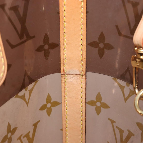 LOUIS VUITTON Monogram Vinyl Cabas Amble PM Hand Bag M92502 LV Auth BA15513V