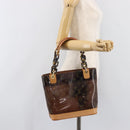 LOUIS VUITTON Monogram Vinyl Cabas Amble PM Hand Bag M92502 LV Auth BA15513V-27