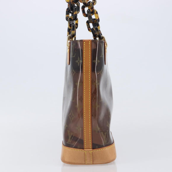 LOUIS VUITTON Monogram Vinyl Cabas Amble PM Hand Bag M92502 LV Auth BA15513V