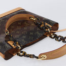 LOUIS VUITTON Monogram Vinyl Cabas Amble PM Hand Bag M92502 LV Auth BA15513V-14