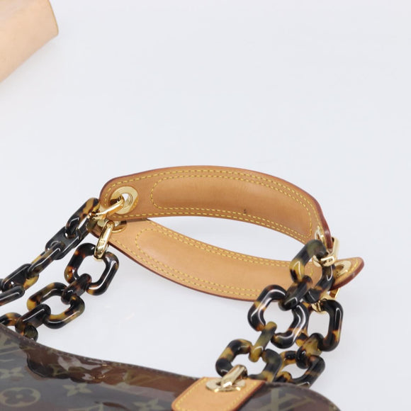 LOUIS VUITTON Monogram Vinyl Cabas Amble PM Hand Bag M92502 LV Auth BA15513V