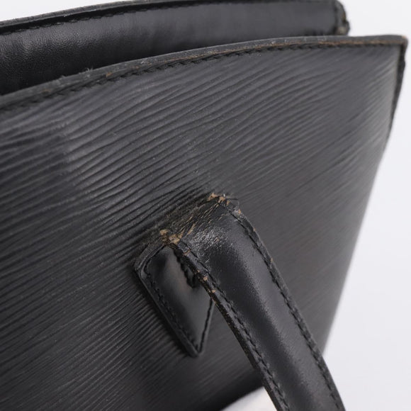 LOUIS VUITTON Epi Saint Jacques Shopping Shoulder Bag Black M52262 Auth BA15516