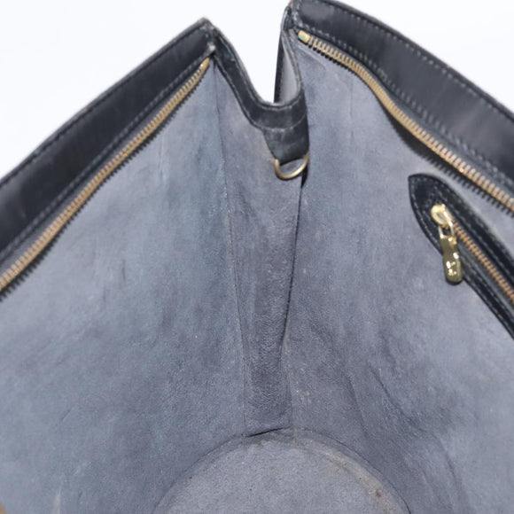 LOUIS VUITTON Epi Saint Jacques Shopping Shoulder Bag Black M52262 Auth BA15516