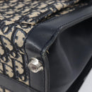 Christian Dior Trotter Canvas Tote Bag Navy Silver Auth BA15519A-14