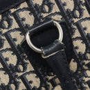 Christian Dior Trotter Canvas Tote Bag Navy Silver Auth BA15519A-10