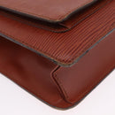 LOUIS VUITTON Epi Monceau 28 Hand Bag Brown M52123 LV Auth BA15521-24