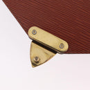 LOUIS VUITTON Epi Monceau 28 Hand Bag Brown M52123 LV Auth BA15521-30