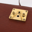 LOUIS VUITTON Epi Monceau 28 Hand Bag Brown M52123 LV Auth BA15521-31