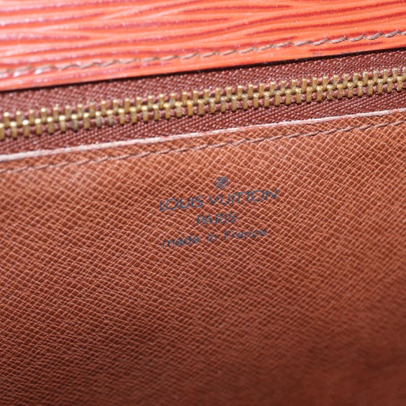 LOUIS VUITTON Epi Monceau 28 Hand Bag Brown M52123 LV Auth BA15521