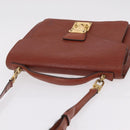 LOUIS VUITTON Epi Monceau 28 Hand Bag Brown M52123 LV Auth BA15521-16
