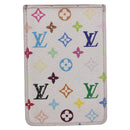 LOUIS VUITTON Monogram Multicolor Etui Miroir Mirror White M92651 Auth BA15522-2