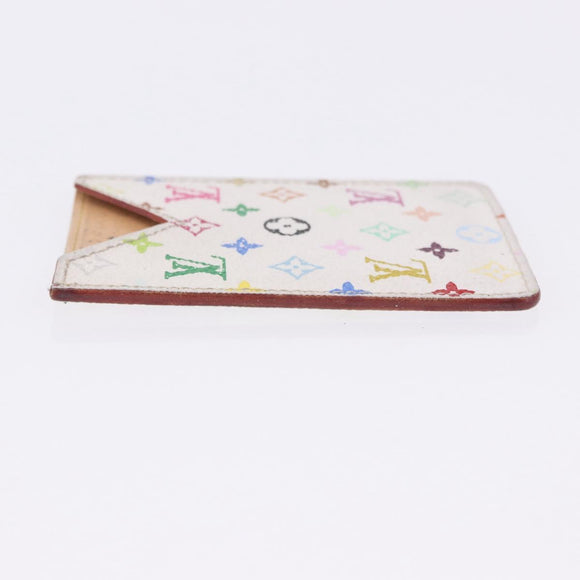 LOUIS VUITTON Monogram Multicolor Etui Miroir Mirror White M92651 Auth BA15522
