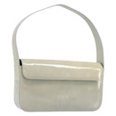 CARTIER Happy Birthday Line Hand Bag Patent Green Auth BA15527A-1