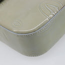 CARTIER Happy Birthday Line Hand Bag Patent Green Auth BA15527A-14