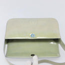 CARTIER Happy Birthday Line Hand Bag Patent Green Auth BA15527A-17