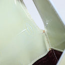 CARTIER Happy Birthday Line Hand Bag Patent Green Auth BA15527A-19