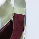 CARTIER Happy Birthday Line Hand Bag Patent Green Auth BA15527A-21