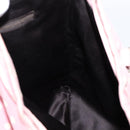 SAINT LAURENT Kahala Tote Bag Canvas Pink Silver 121631 Auth BA15529A-19