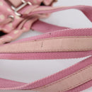 SAINT LAURENT Kahala Tote Bag Canvas Pink Silver 121631 Auth BA15529A-8