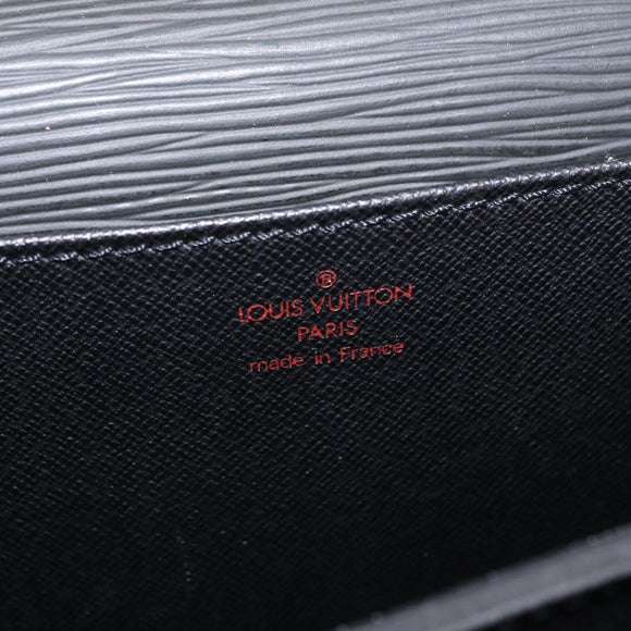 LOUIS VUITTON Epi Serviette Conseiller Briefcase Black M54422 LV Auth BA15530