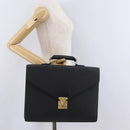 LOUIS VUITTON Epi Serviette Conseiller Briefcase Black M54422 LV Auth BA15530-32