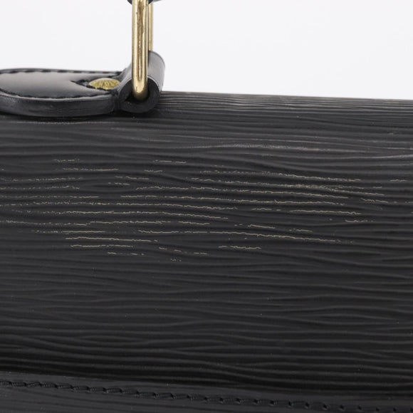 LOUIS VUITTON Epi Serviette Conseiller Briefcase Black M54422 LV Auth BA15530