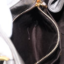 Miu Miu Hand Bag Leather Gray Gold Tone Auth BA15532V-24