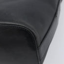 GUCCI Shoulder Bag Leather Black Silver 001 3814 Auth BA15533-13