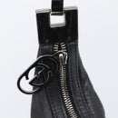 GUCCI Shoulder Bag Leather Black Silver 001 3814 Auth BA15533-16