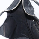GUCCI Shoulder Bag Leather Black Silver 001 3814 Auth BA15533-20