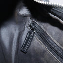 GUCCI Shoulder Bag Leather Black Silver 001 3814 Auth BA15533-21