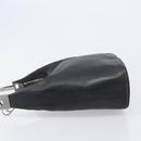 GUCCI Shoulder Bag Leather Black Silver 001 3814 Auth BA15533-5